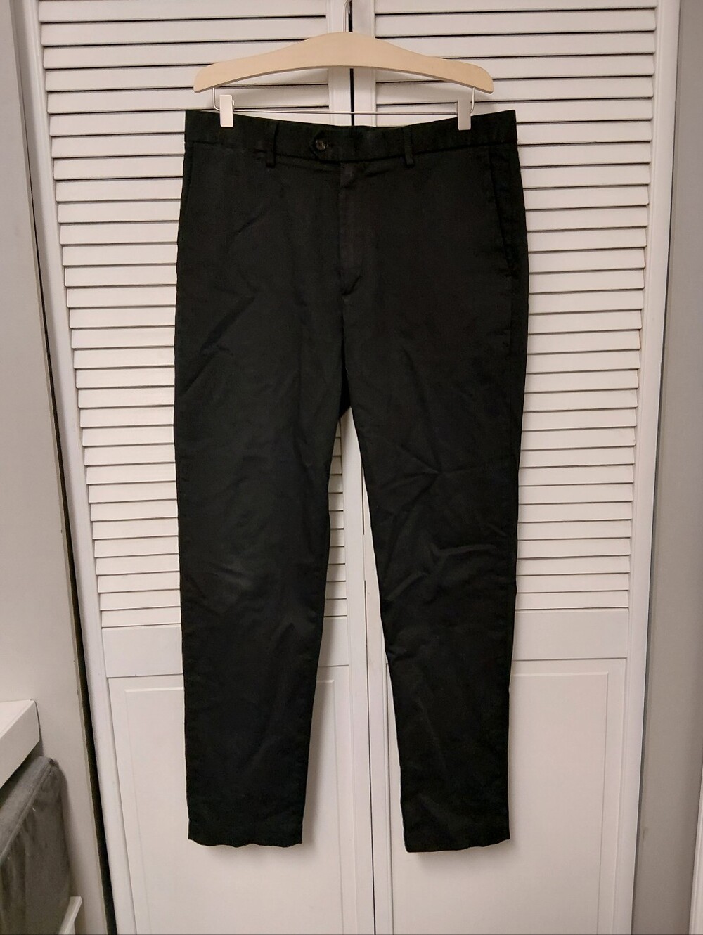 Banana Republic Black Slim Traveler Pants